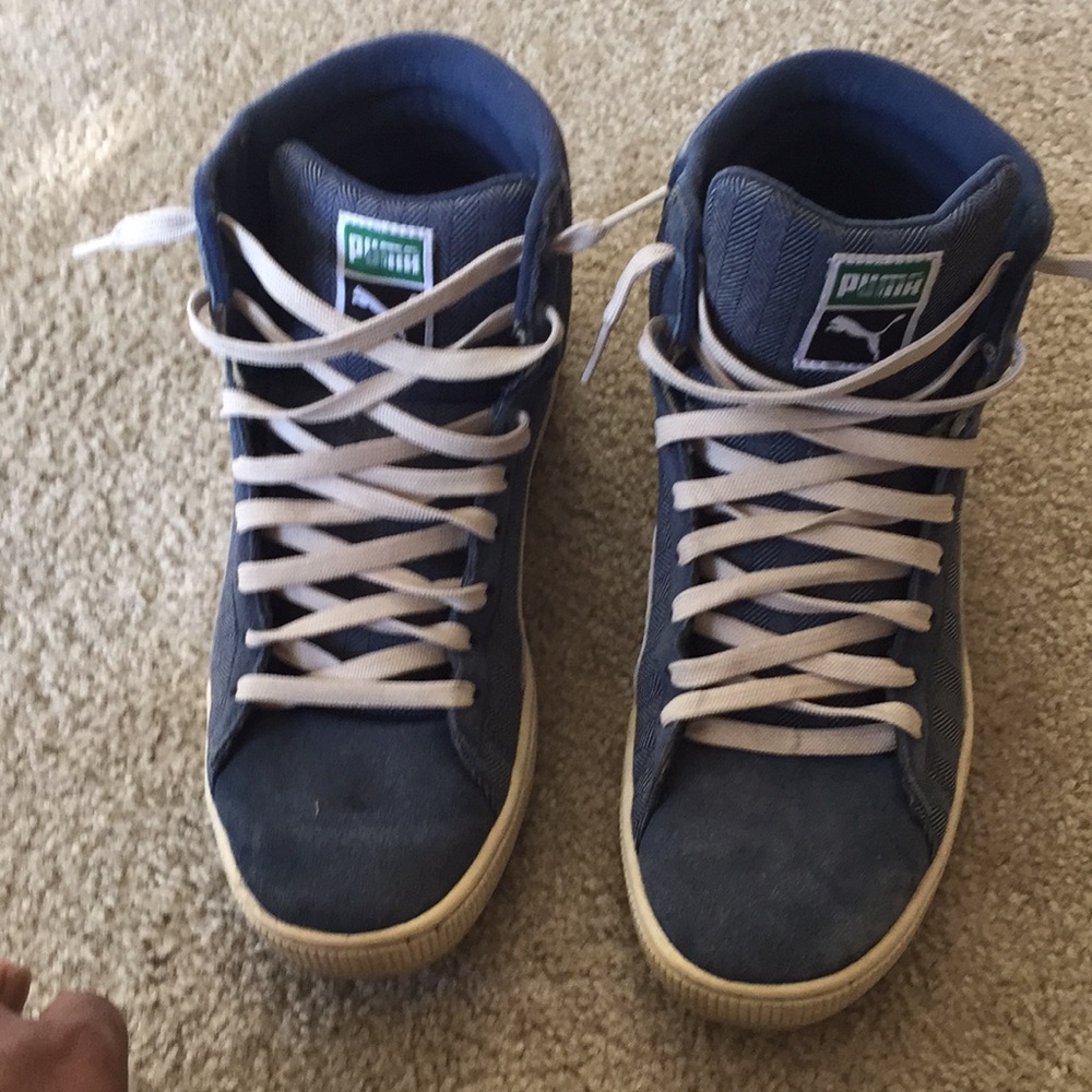 Puma high top sneakers